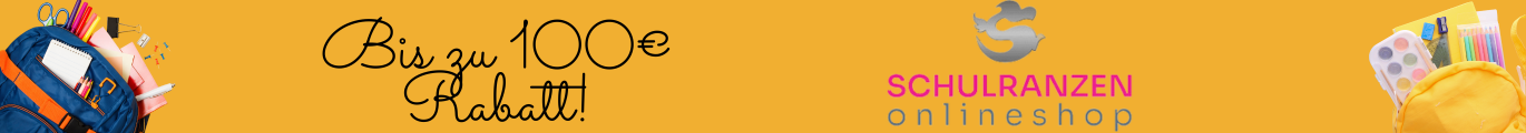 Schulranzen Onlineshop Gutscheincode Banner