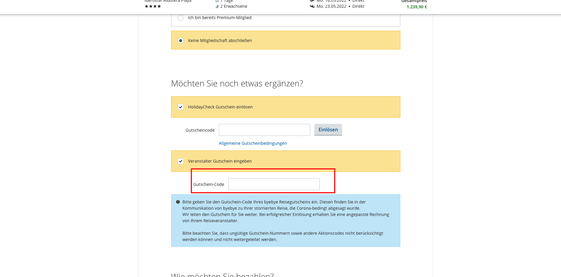 Holidaycheck Rabattcode