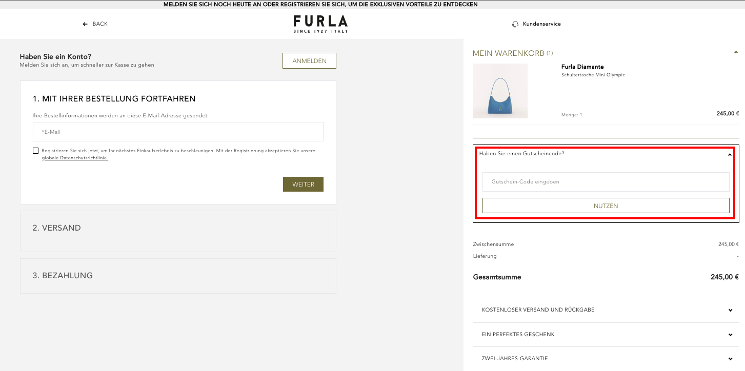 Furla Rabattcode