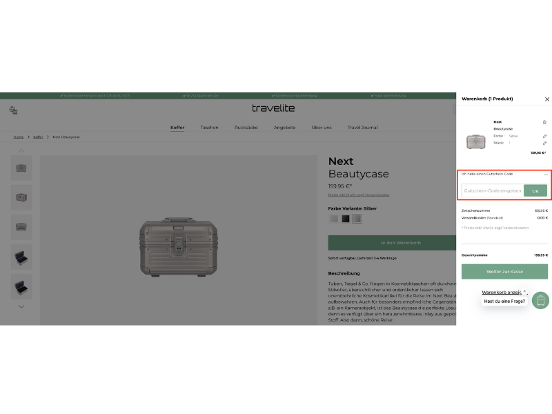 travelite Rabattcode