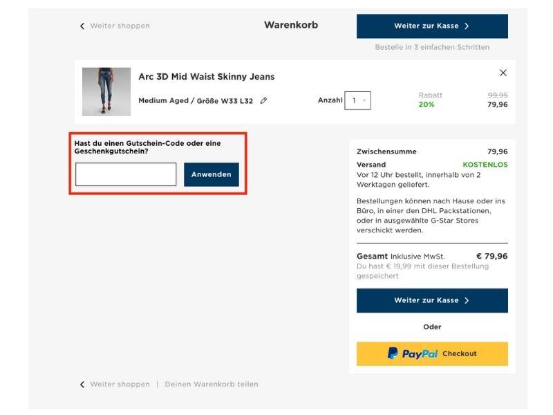 G-Star Raw Rabattcode