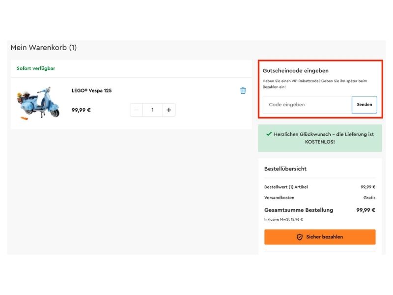 LEGO Rabattcode