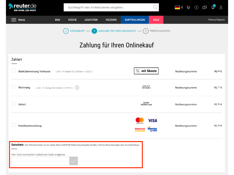 Reuter Rabattcode
