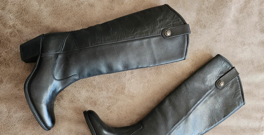 gebrauchte Lederstiefel von Frye