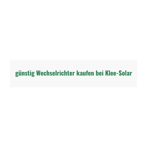 Wechselrichter Deals Rabattcodes